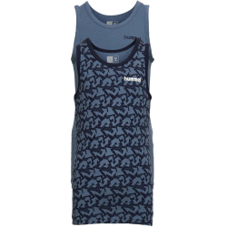 hummel hmlNOLAN Tanktop 2er-Pack Jungen china blue 122-128