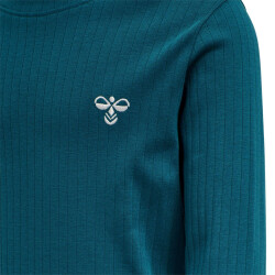 hummel hmlNANETTE Langarmshirt Mädchen blue coral 152