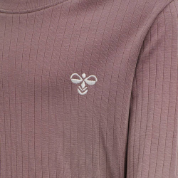 hummel hmlNANETTE Langarmshirt M&auml;dchen twilight mauve 176