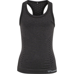 hummel hmlCI JUNIOR Seamless Top M&auml;dchen black melange 140/152
