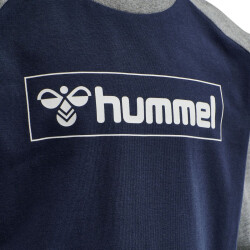 hummel hmlBOX Langarmshirt Kinder black iris 104