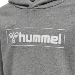 hummel hmlBOX Hoodie Kinder medium melange 122