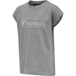 hummel hmlBOXLINE T-Shirt Mädchen medium melange 104