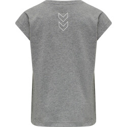 hummel hmlBOXLINE T-Shirt Mädchen medium melange 104