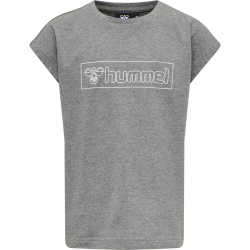 hummel hmlBOXLINE T-Shirt M&auml;dchen medium melange 104