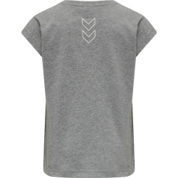 hummel hmlBOXLINE T-Shirt Mädchen medium melange 152