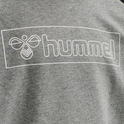 hummel hmlBOXLINE Hoodie M&auml;dchen medium melange 104