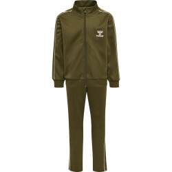 hummel hmlTRACK Jogginganzug Kinder dark olive 134
