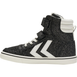 hummel SLIMMER STADIL Glitter Sneaker M&auml;dchen black 27