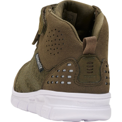 hummel CROSSLITE hummelTEX Mid-Top Sneaker wasserabweisend Kinder dark olive 24