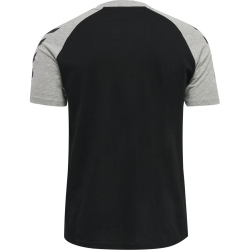 hummel hmlLEGACY Blocked T-Shirt Herren black XXS