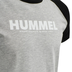 hummel hmlLEGACY Blocked T-Shirt Herren grey melange XXL