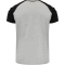hummel hmlLEGACY Blocked T-Shirt Herren grey melange XXS
