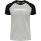 hummel hmlLEGACY Blocked T-Shirt Herren grey melange XXS