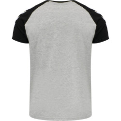 hummel hmlLEGACY Blocked T-Shirt Herren grey melange L