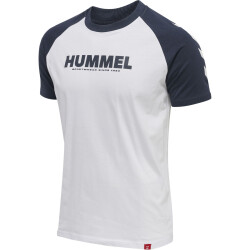 hummel hmlLEGACY Blocked T-Shirt Herren white XXL