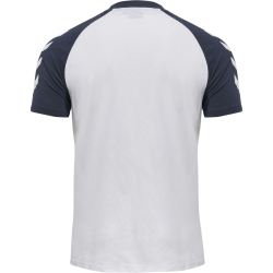 hummel hmlLEGACY Blocked T-Shirt Herren white XXS