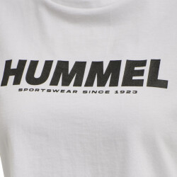 hummel hmlLEGACY Cropped T-Shirt Damen white/black M