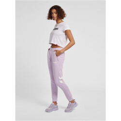 hummel hmlLEGACY Cropped T-Shirt Damen white/black M
