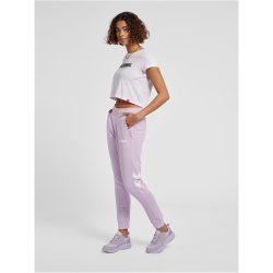 hummel hmlLEGACY Cropped T-Shirt Damen white/black XS