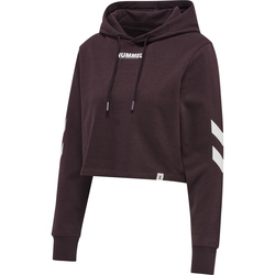 hummel hmlLEGACY Cropped Hoodie Damen fudge L
