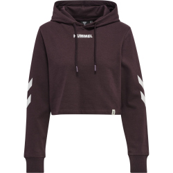 hummel hmlLEGACY Cropped Hoodie Damen fudge L