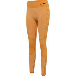 hummel hmlCLEA Seamless Mid-Waist Leggings Damen blazing...