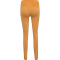 hummel hmlCLEA Seamless Mid-Waist Leggings Damen blazing orange/carrot curl melange XS