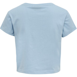hummel hmlLEGACY Cropped T-Shirt Damen placid blue M