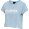 hummel hmlLEGACY Cropped T-Shirt Damen placid blue M