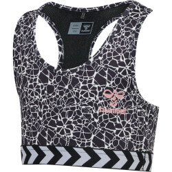 hummel hmlMIMMI Sport-BH Mädchen black/white 104