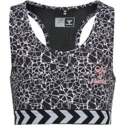 hummel hmlMIMMI Sport-BH M&auml;dchen black/white 104
