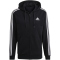adidas Essentials Fleece 3-Streifen Kapuzenjacke Herren