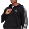 adidas Essentials Fleece 3-Streifen Kapuzenjacke Herren