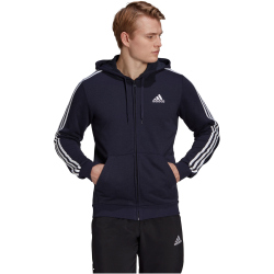 adidas Essentials French Terry 3-Streifen Hoodie Herren...