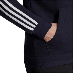 adidas Essentials French Terry 3-Streifen Hoodie Herren legink/white M