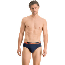 2er Pack HEAD Basic Slip Herren blue/orange S
