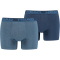 2er Pack HEAD Basic Boxershorts Herren blue heaven S