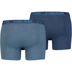 2er Pack HEAD Basic Boxershorts Herren blue heaven L
