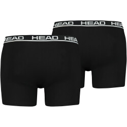 2er Pack HEAD Basic Boxershorts Herren black S
