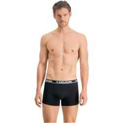 2er Pack HEAD Basic Boxershorts Herren black S
