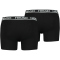 2er Pack HEAD Basic Boxershorts Herren black S