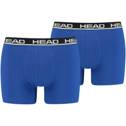 2er Pack HEAD Basic Boxershorts Herren blue/black S