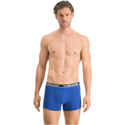 2er Pack HEAD Basic Boxershorts Herren blue/black S