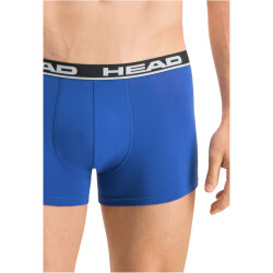 2er Pack HEAD Basic Boxershorts Herren blue/black S