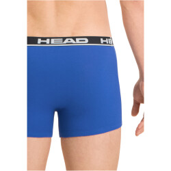 2er Pack HEAD Basic Boxershorts Herren blue/black S