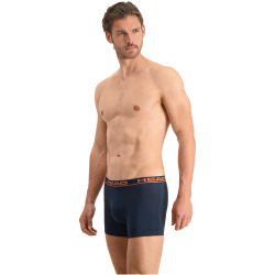 2er Pack HEAD Basic Boxershorts Herren blue/orange S