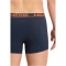 2er Pack HEAD Basic Boxershorts Herren blue/orange S
