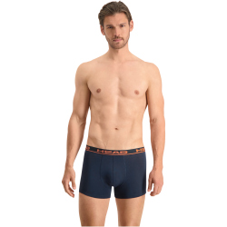 2er Pack HEAD Basic Boxershorts Herren blue/orange XXL