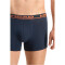 2er Pack HEAD Basic Boxershorts Herren blue/orange XXL